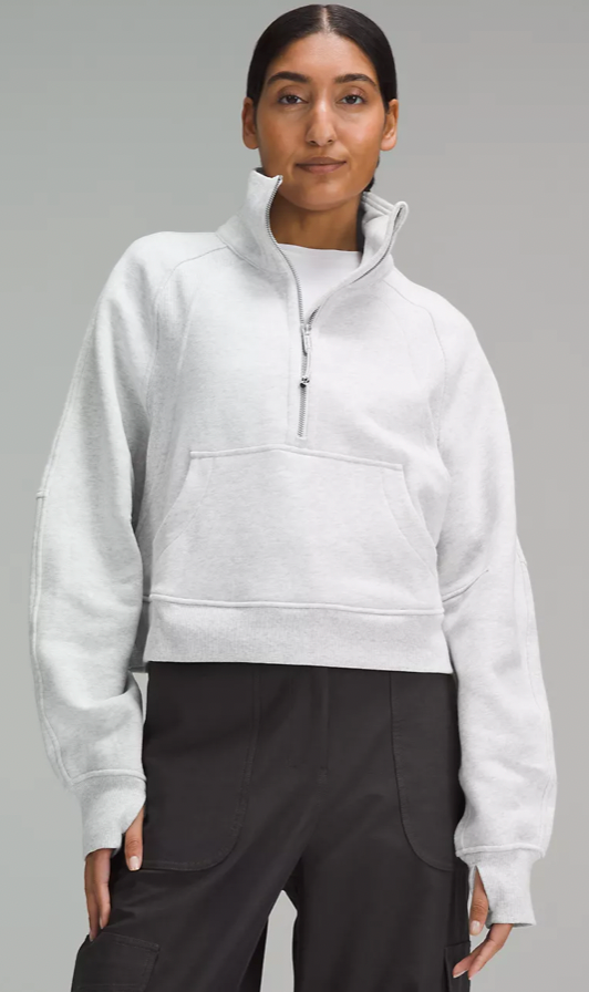 Good NWBT Lululemon Oversized Half-Zip Scuba