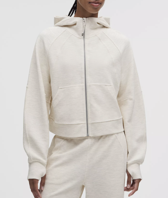 Lulu Heather Waffle Full Zip