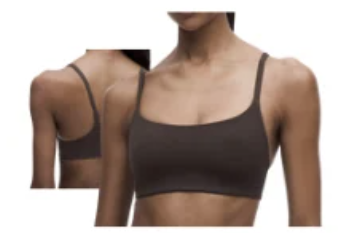 LULU MAHOGANY STRAPPY BRA